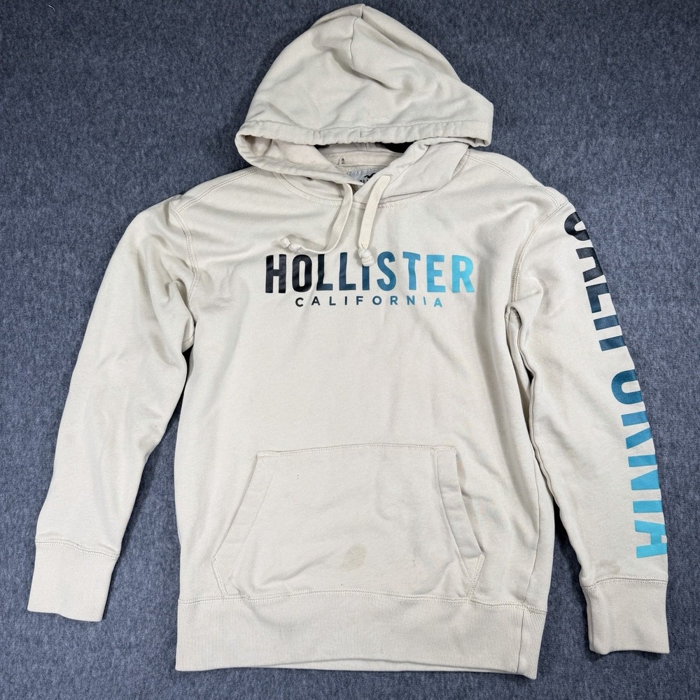 Hollister Womens XS Pullover Hoodie Drawstring Preppy Surf Beach